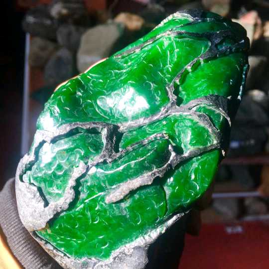 多利多翡翠原石小雨13683560276