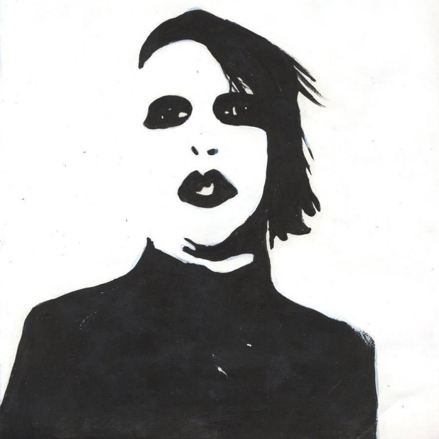 Marilyn manson рисунки